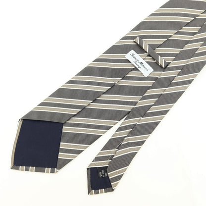 [Used] Franco Minucci 3-fold silk tie, grey [GRY] [S/S/A/W] [Condition rank A] [Men&