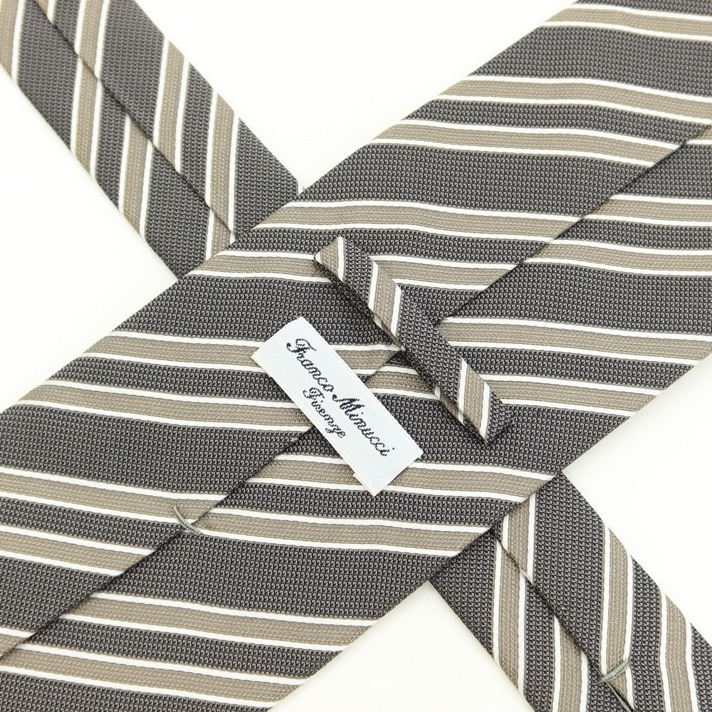 [Used] Franco Minucci 3-fold silk tie, grey [GRY] [S/S/A/W] [Condition rank A] [Men&