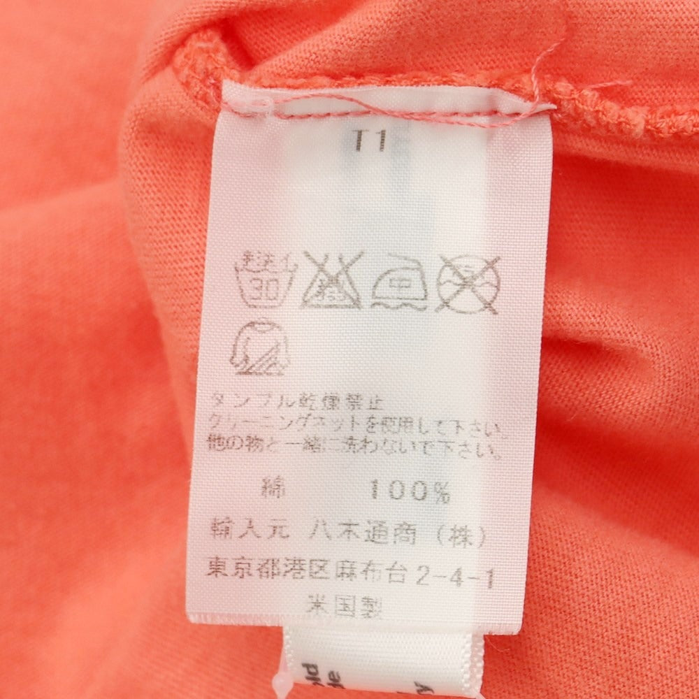 [Used] Three Dots Cotton Short Sleeve V-Neck T-Shirt Apricot Pink [Size S] [PNK] [S/S] [Condition Rank B] ​​[Men&