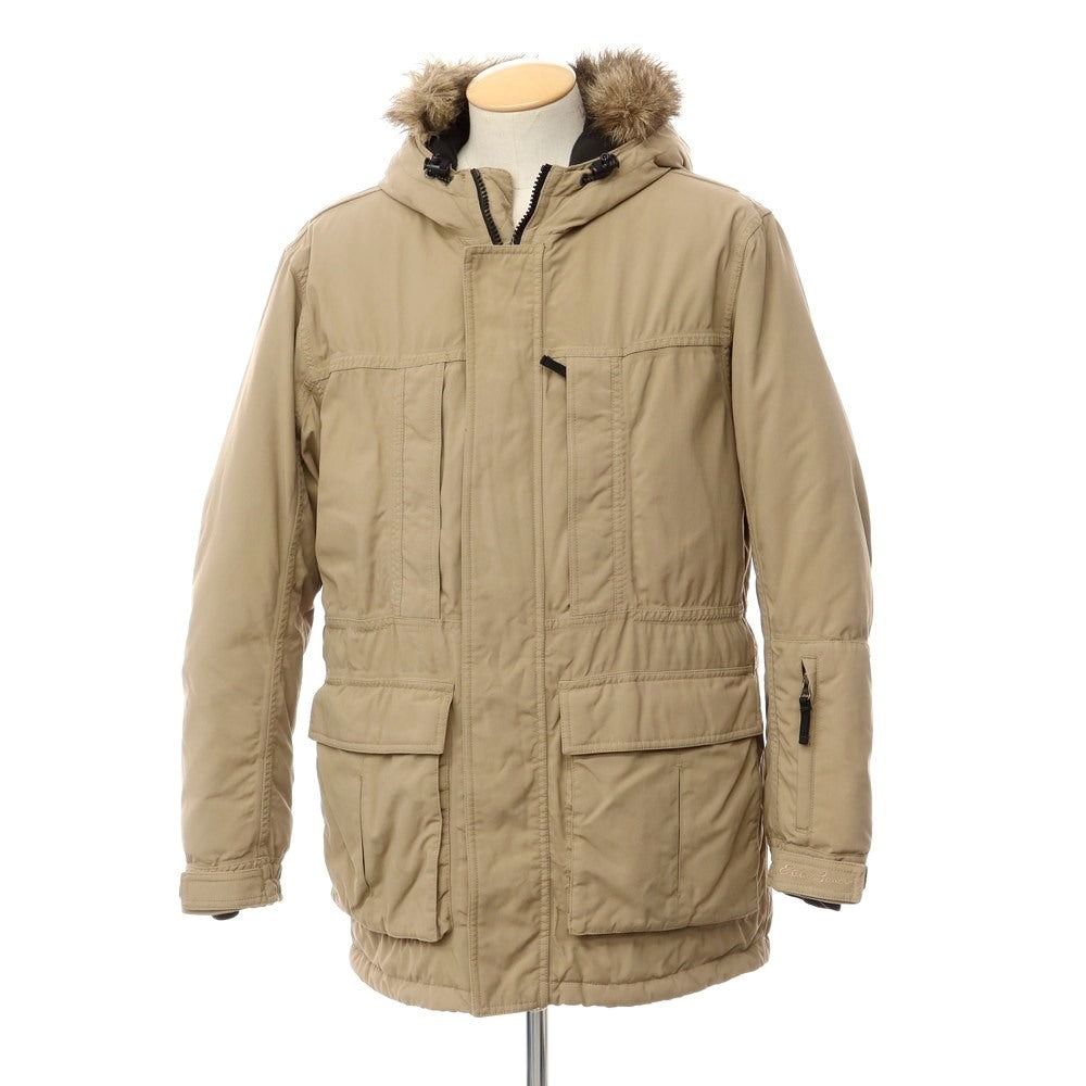 [Used] Eddie Bauer nylon fur down coat, beige [Size S] [BEI] [A/W] [Condition Rank B] ​​[Men&