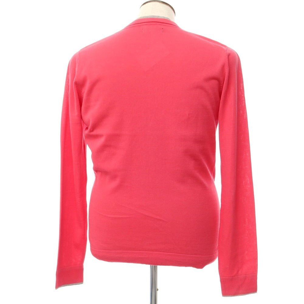 [Used] Jun Hashimoto Cotton Knit Cardigan Dark Pink [Size 3] [PNK] [S/S] [Condition Rank B] ​​[Men&