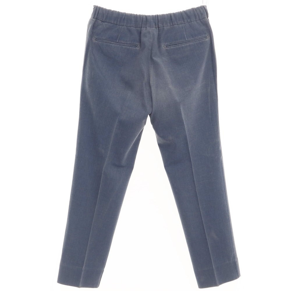 [Used] ENTRE AMIS Wool Easy Slacks Pants Light Navy [Size 32/46] [NVY] [S/S] [Condition Rank B] ​​[Men&