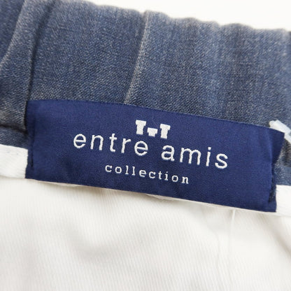 [Used] ENTRE AMIS Wool Easy Slacks Pants Light Navy [Size 32/46] [NVY] [S/S] [Condition Rank B] ​​[Men&
