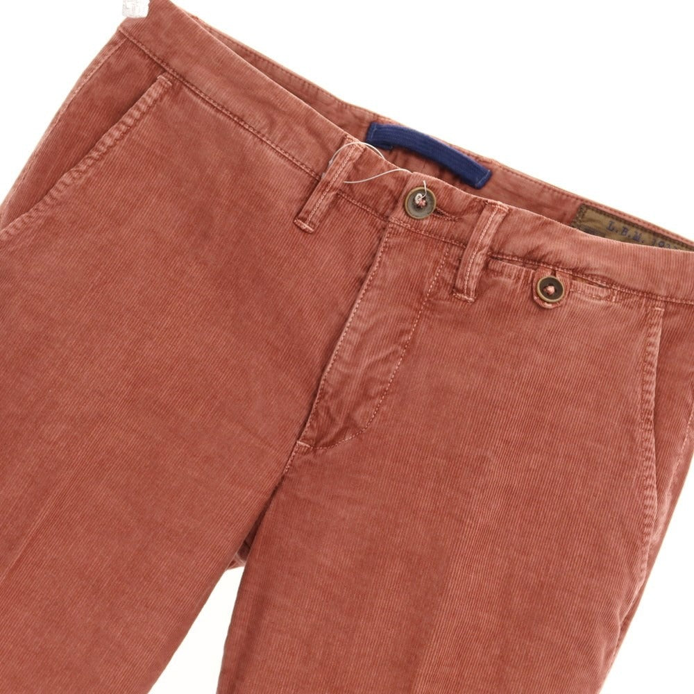 [Used] LBM1911 Fine Ribbed Corduroy Slacks Pants Dark Pink [Size 42] [PNK] [A/W] [Condition Rank B] ​​[Men&