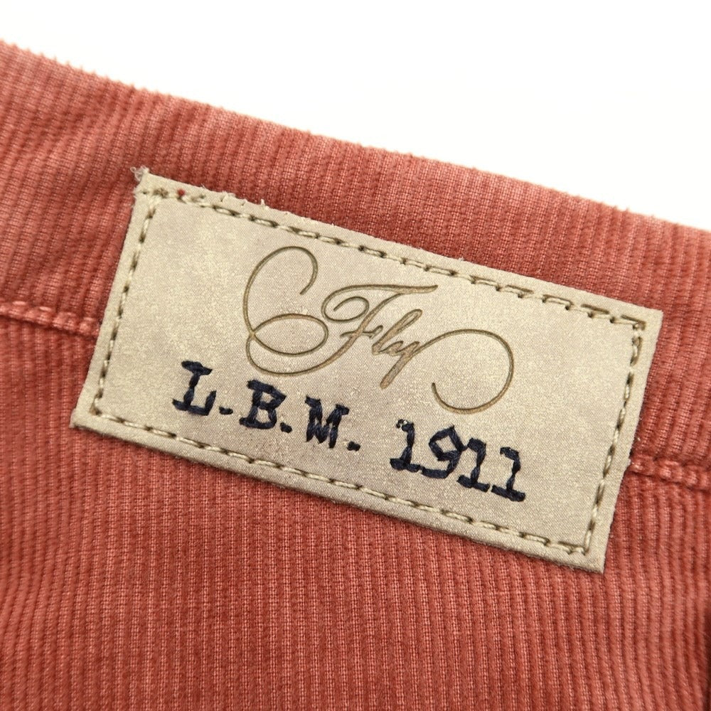 [Used] LBM1911 Fine Ribbed Corduroy Slacks Pants Dark Pink [Size 42] [PNK] [A/W] [Condition Rank B] ​​[Men&
