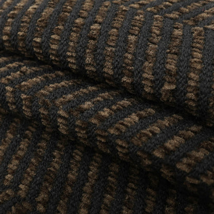 [Used] Basile Wool Acrylic Herringbone Scarf Brown x Black [BRW] [A/W] [Condition Rank B] ​​[Men&