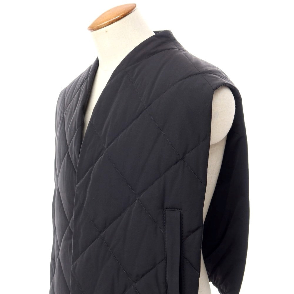 [Used] Go Go Ni Go Gallery 5525gallery Polyester Quilted Vest Blouson Black [Size M] [BLK] [A/W] [Condition Rank A] [Men&