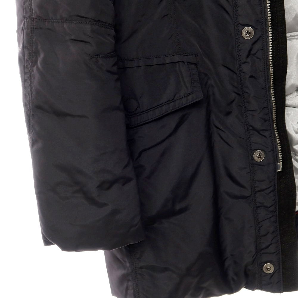 [Used] Peuterey nylon fur down coat, black [Size 50] [BLK] [A/W] [Condition Rank B] ​​[Men&