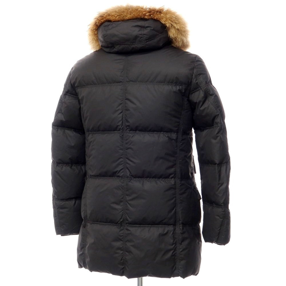 [Used] Peuterey nylon fur down coat, black [Size 48] [BLK] [A/W] [Condition Rank B] ​​[Men&