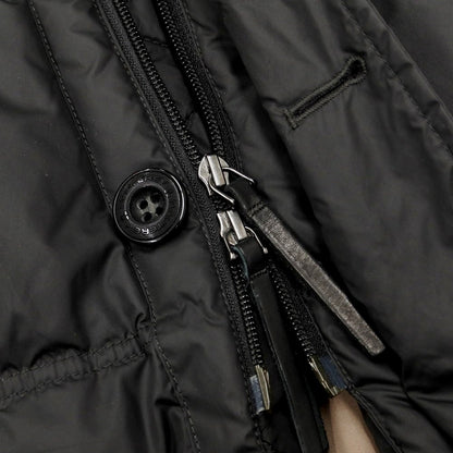 [Used] Peuterey nylon fur down coat, black [Size 48] [BLK] [A/W] [Condition Rank B] ​​[Men&