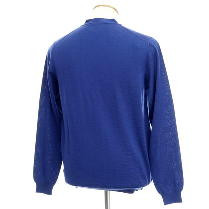 [Used] [Unused] ZANONE High Gauge Wool Knit Cardigan Navy Blue [Size 50] [NVY] [A/W] [Condition Rank S] [Men&