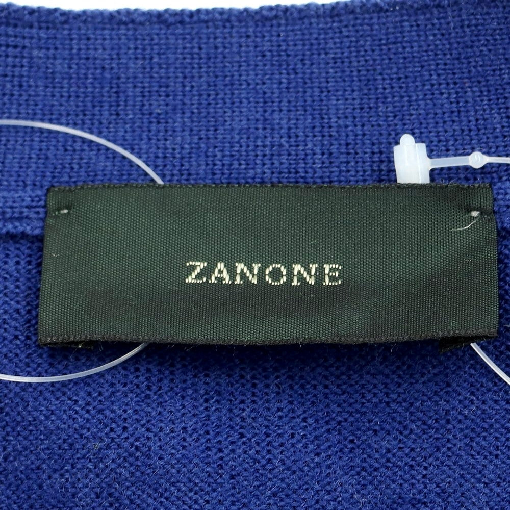 [Used] [Unused] ZANONE High Gauge Wool Knit Cardigan Navy Blue [Size 50] [NVY] [A/W] [Condition Rank S] [Men&
