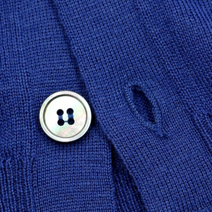 [Used] [Unused] ZANONE High Gauge Wool Knit Cardigan Navy Blue [Size 50] [NVY] [A/W] [Condition Rank S] [Men&