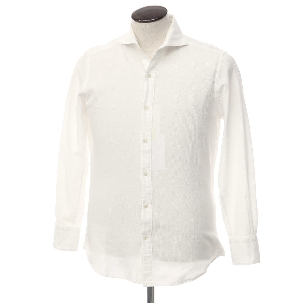 [Used] Ring Jacket, RING JACKET, Cotton Linen, Horizontal Collar Dress Shirt, White, [Size L], [WHT], [S/S], [Condition Rank C], [Men&