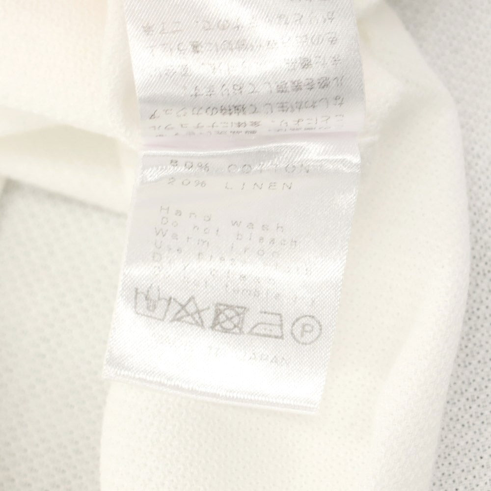 [Used] Ring Jacket, RING JACKET, Cotton Linen, Horizontal Collar Dress Shirt, White, [Size L], [WHT], [S/S], [Condition Rank C], [Men&
