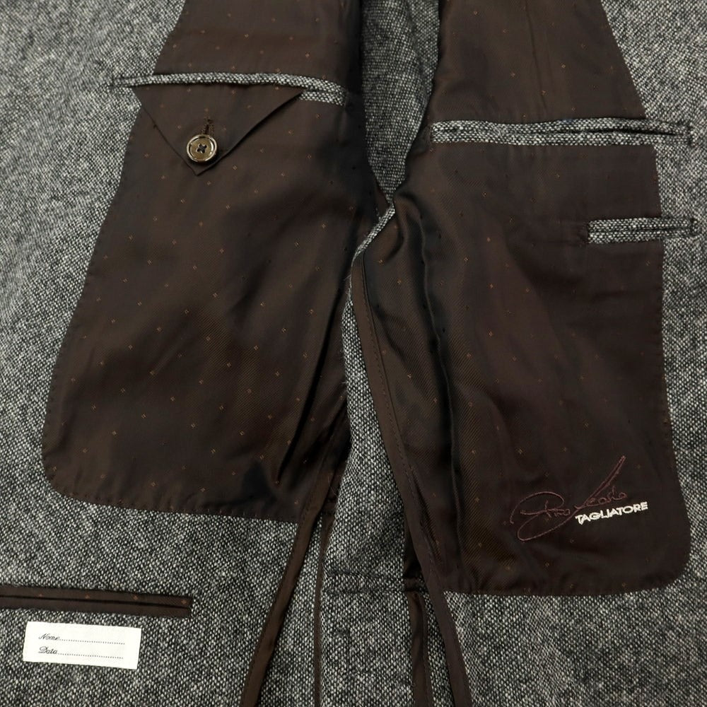 [New Outlet] TAGLIATORE PINO LERARIO Wool Military Jacket Blouson Gray [Size 46] [GRY] [A/W] [Condition Rank N-] [Men&