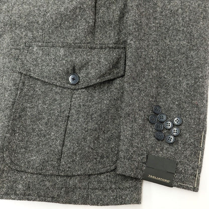 [New Outlet] TAGLIATORE PINO LERARIO Wool Military Jacket Blouson Gray [Size 46] [GRY] [A/W] [Condition Rank N-] [Men&