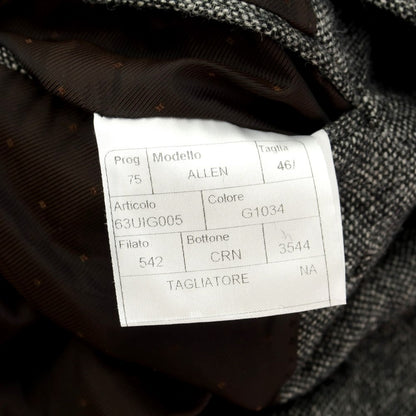 [New Outlet] TAGLIATORE PINO LERARIO Wool Military Jacket Blouson Gray [Size 46] [GRY] [A/W] [Condition Rank N-] [Men&