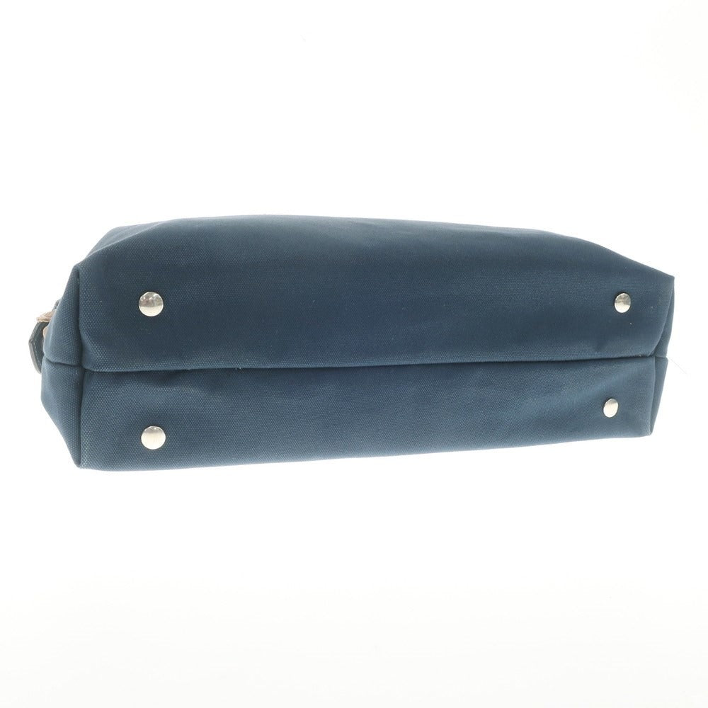 [Used] Tusting Canvas Leather 2-Way Briefcase Navy Blue [W47xH30xD12] [NVY] [S/S/A/W] [Condition Rank C] [Men&