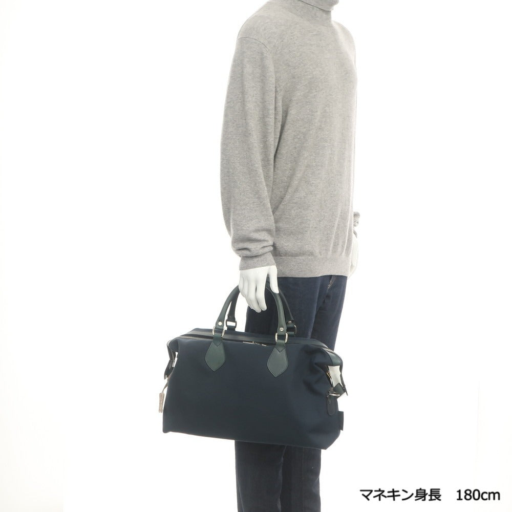 [Used] Tusting Canvas Leather 2-Way Briefcase Navy Blue [W47xH30xD12] [NVY] [S/S/A/W] [Condition Rank C] [Men&