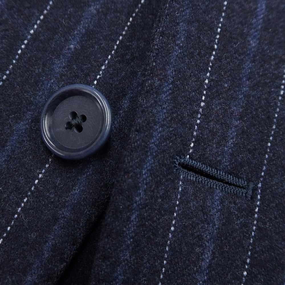 [Used] DE PETRILLO Wool Striped 3-Button Suit Navy [Size 44 Drop 7] [NVY] [A/W] [Condition Rank B] ​​[Men&