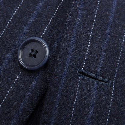 [Used] DE PETRILLO Wool Striped 3-Button Suit Navy [Size 44 Drop 7] [NVY] [A/W] [Condition Rank B] ​​[Men&