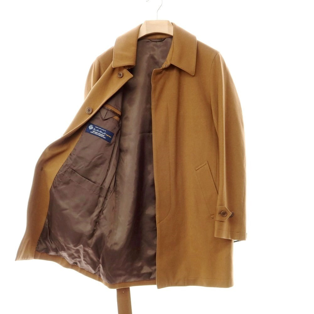 [Used] SHIPS Loro Piana Stom System Balmac Coat
 
Light brown [Size M] [BRW] [A/W] [Condition rank B] ​​[Men&