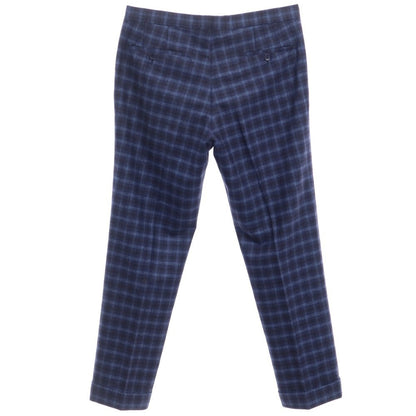 [Used] ROTA Wool Check Slacks Pants Navy x Blue [Size 51] [NVY] [A/W] [Condition Rank A] [Men&