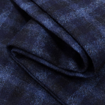 [Used] ROTA Wool Check Slacks Pants Navy x Blue [Size 51] [NVY] [A/W] [Condition Rank A] [Men&