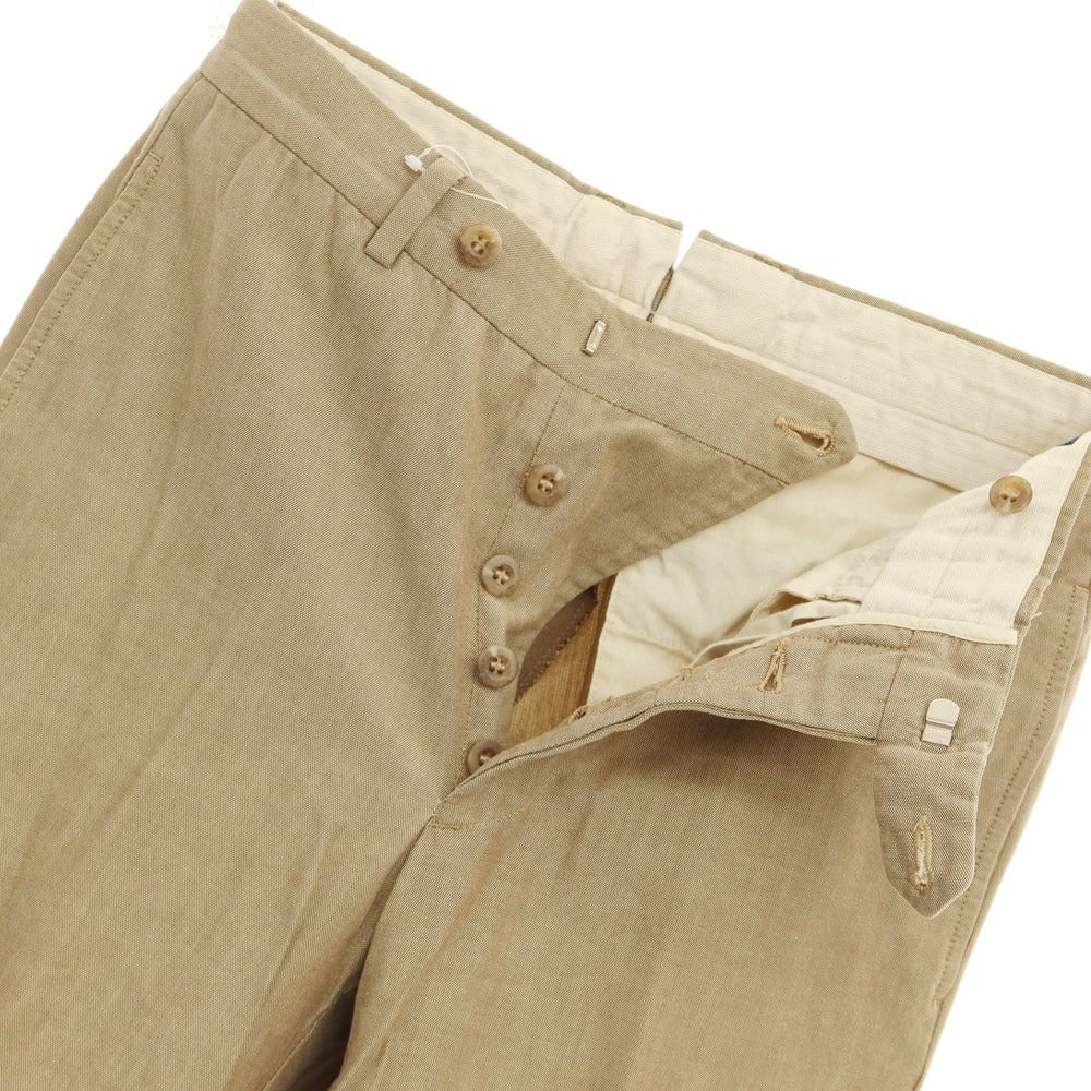 [Used] INCOTEX Cotton Casual Slacks Pants Beige [Size 42] [BEI] [S/S] [Condition Rank C] [Men&