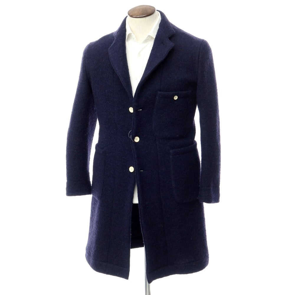 [Used] HAVERSACK Wool Jersey Chesterfield Coat Navy [Size L] [NVY] [A/W] [Condition Rank B] ​​[Men&