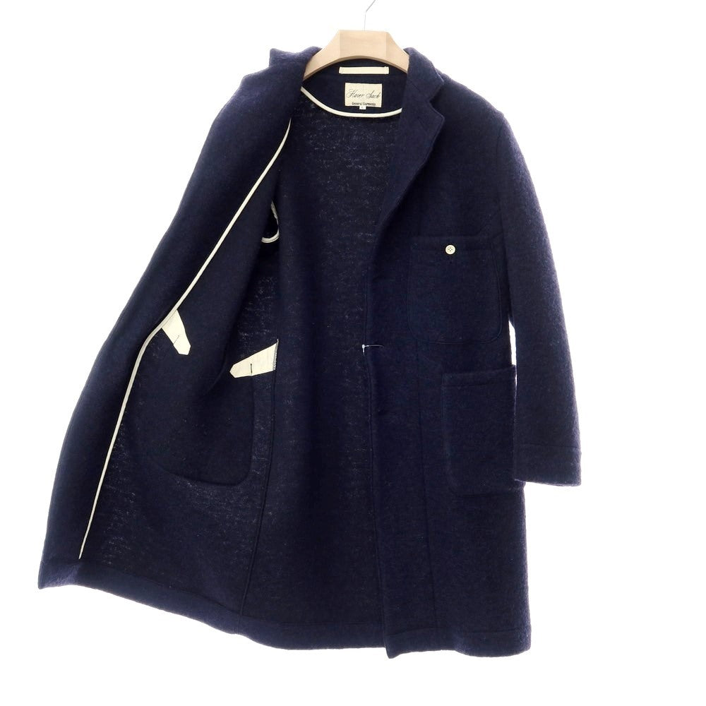 [Used] HAVERSACK Wool Jersey Chesterfield Coat Navy [Size L] [NVY] [A/W] [Condition Rank B] ​​[Men&