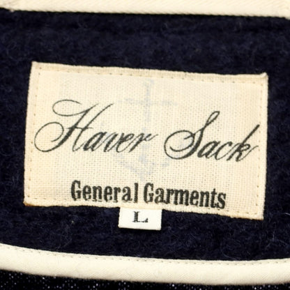 [Used] HAVERSACK Wool Jersey Chesterfield Coat Navy [Size L] [NVY] [A/W] [Condition Rank B] ​​[Men&