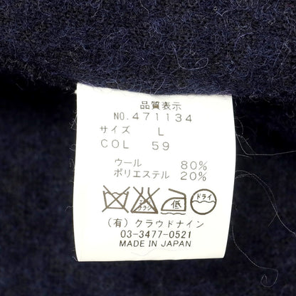 [Used] HAVERSACK Wool Jersey Chesterfield Coat Navy [Size L] [NVY] [A/W] [Condition Rank B] ​​[Men&
