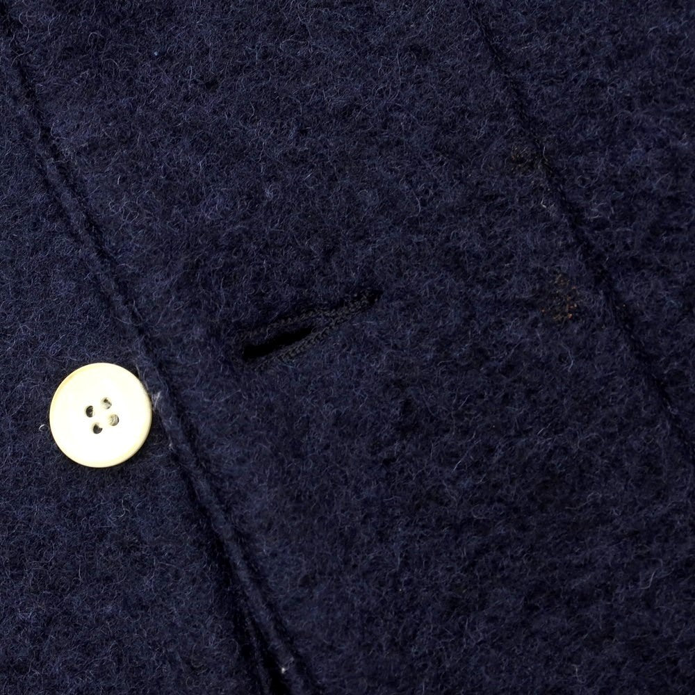 [Used] HAVERSACK Wool Jersey Chesterfield Coat Navy [Size L] [NVY] [A/W] [Condition Rank B] ​​[Men&