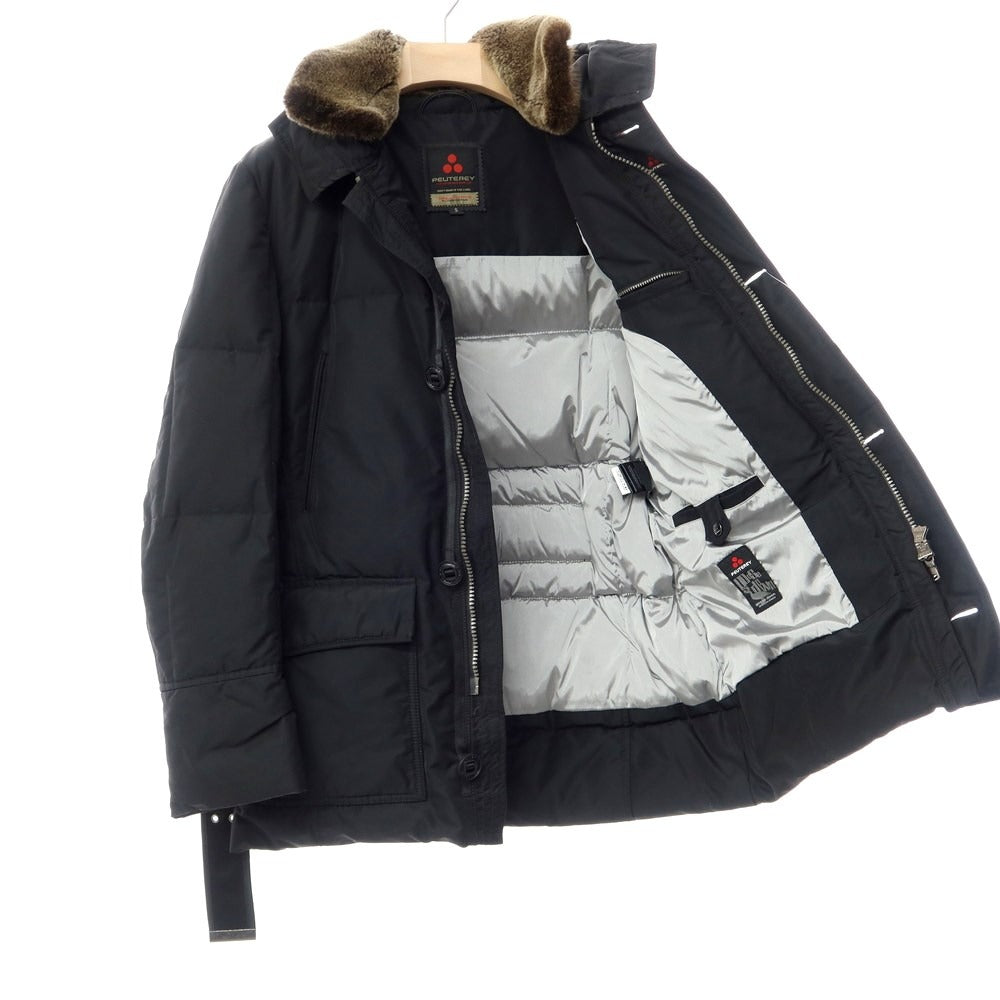 [Used] Peutery Hurricane polyester fur down coat black [Size S] [BLK] [A/W] [Condition rank B] ​​[Men&