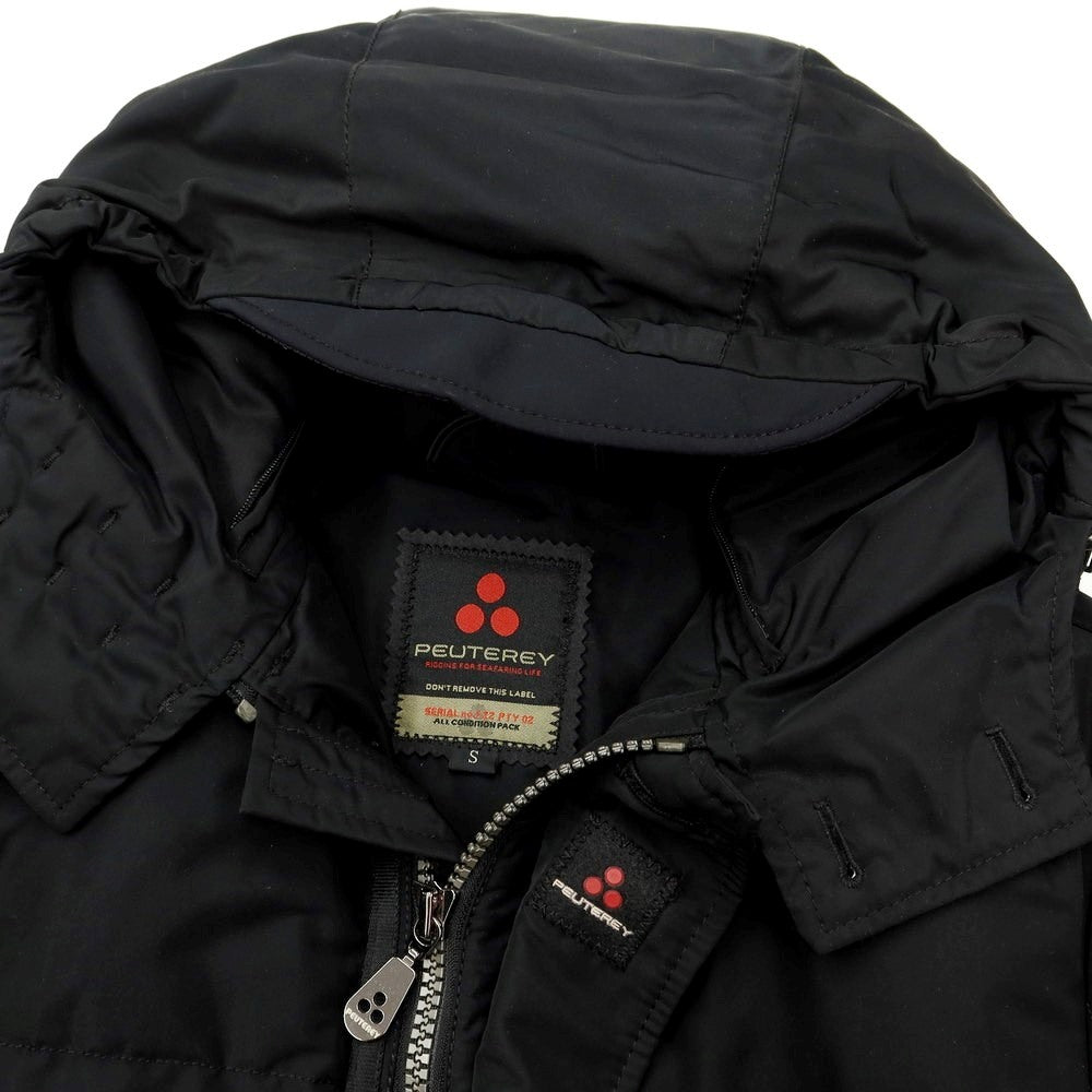 [Used] Peutery Hurricane polyester fur down coat black [Size S] [BLK] [A/W] [Condition rank B] ​​[Men&