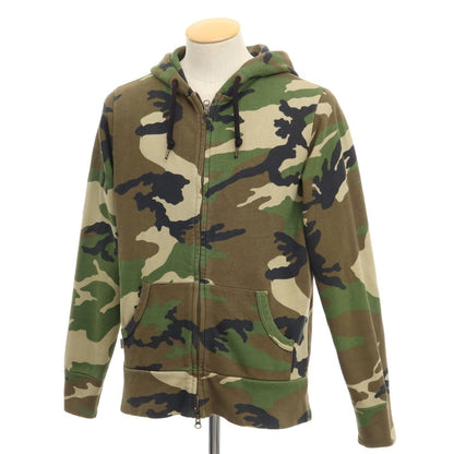 【中古】フランクリンマーシャル FRANKLIN&amp;MARSHALL パーカー
 オリーブxカーキ【サイズS】【KAK】【S/S/A/W】【状態ランクC】【メンズ】
【778785】 EPD