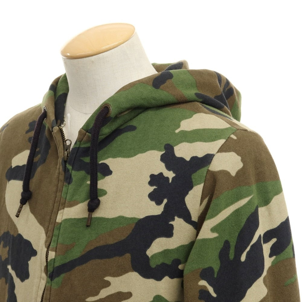 【中古】フランクリンマーシャル FRANKLIN&amp;MARSHALL パーカー
 オリーブxカーキ【サイズS】【KAK】【S/S/A/W】【状態ランクC】【メンズ】
【778785】 EPD