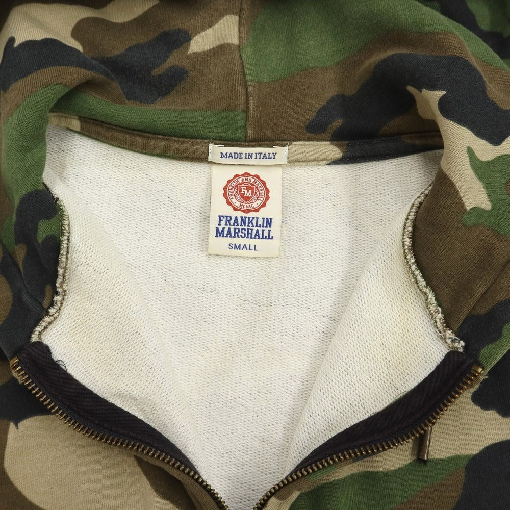 【中古】フランクリンマーシャル FRANKLIN&amp;MARSHALL パーカー
 オリーブxカーキ【サイズS】【KAK】【S/S/A/W】【状態ランクC】【メンズ】
【778785】 EPD