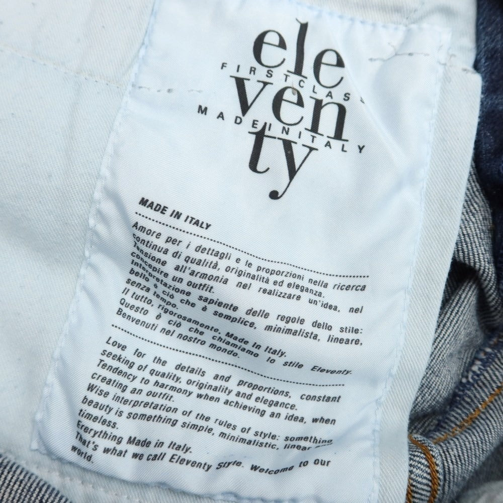 [Used] Eleventy Stretch Denim Pants Jeans Navy Blue [Size 28] [NVY] [S/S/A/W] [Condition Rank B] ​​[Men&