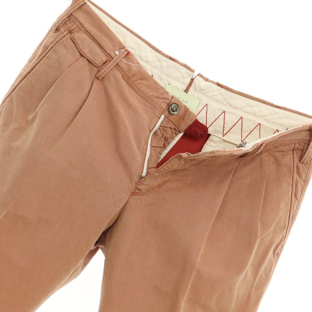 [Used] PT01 ARIAL Cotton Casual Slacks Pants Pink Brown [Size 32] [BRW] [S/S] [Condition Rank B] ​​[Men&