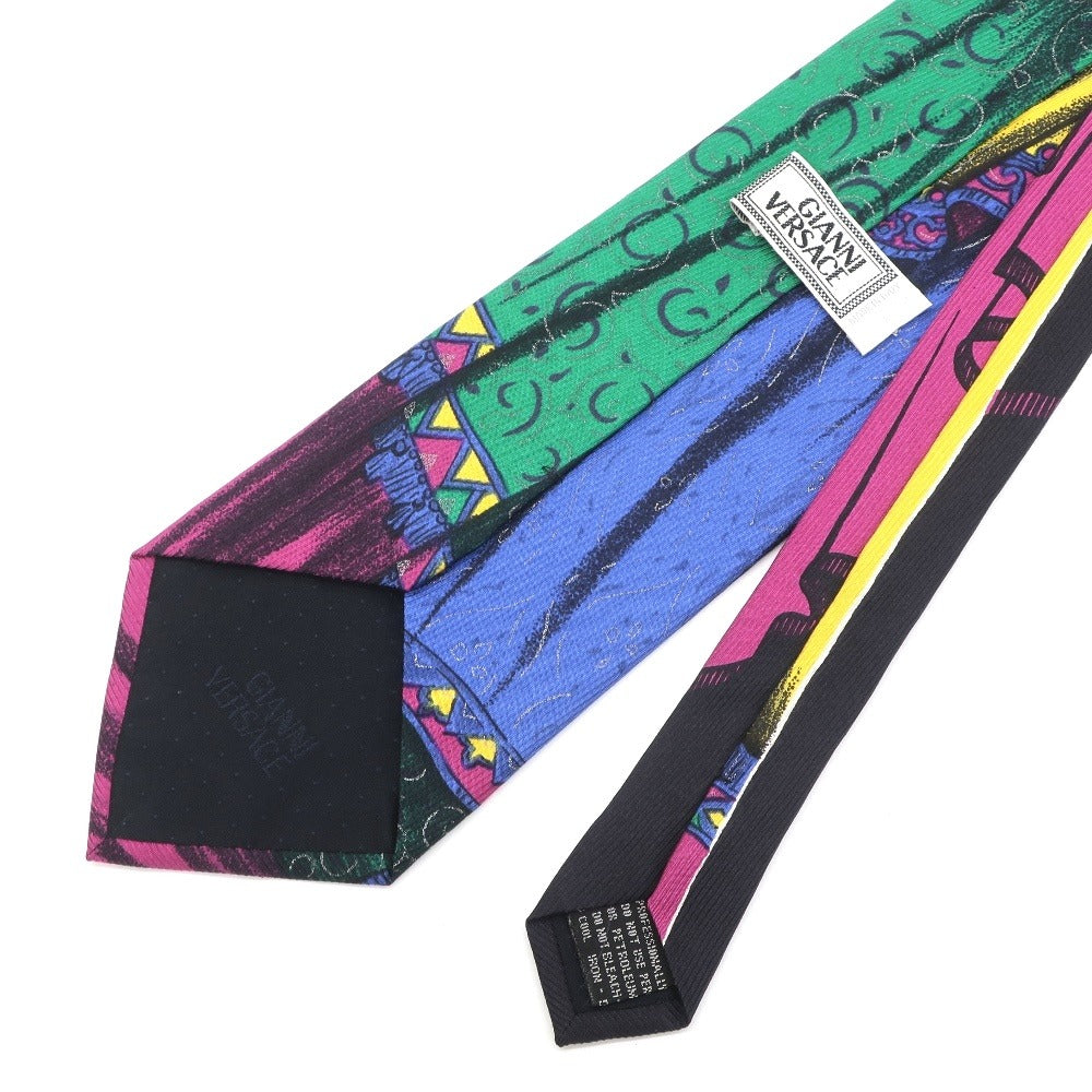【中古】ジャンニ ヴェルサーチ Gianni Versace その他ネクタイ
 マルチカラー【MLT】【S/S/A/W】【状態ランクB】【メンズ】
【778790】 APD