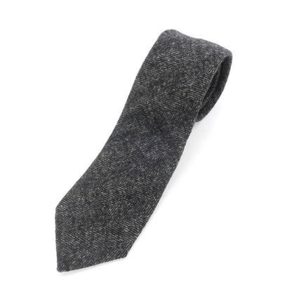 [Used] GIORGIO ARMANI plain tie
 Gray [GRY] [A/W] [Condition Rank B] ​​[Men&