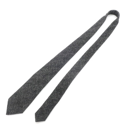 [Used] GIORGIO ARMANI plain tie
 Gray [GRY] [A/W] [Condition Rank B] ​​[Men&