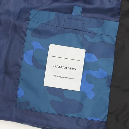 [Used] [Unused] HAMAKI-HO polyester padded blouson black x blue green [Size L] [BLK] [A/W] [Condition rank S] [Men&