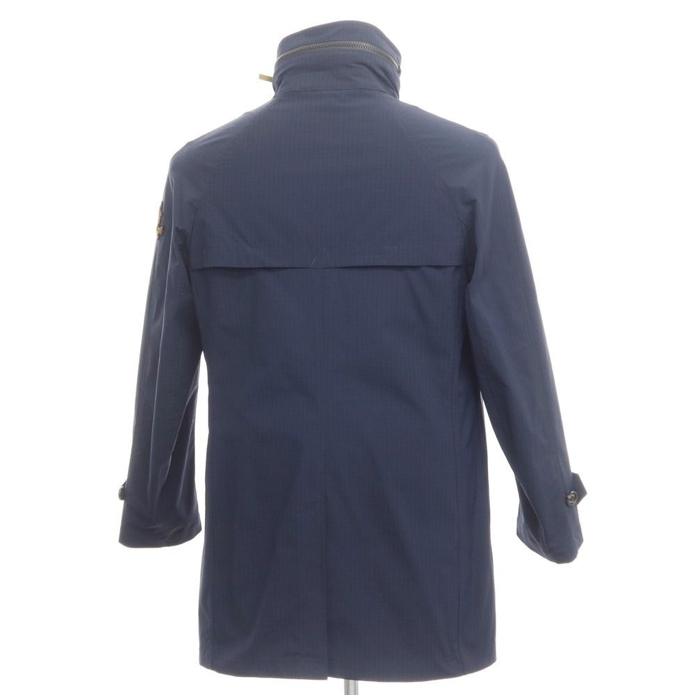 [New] Sealup Polyester Zip-up Balmac Coat Navy [Size 50] [NVY] [S/S] [Condition Rank N] [Men&