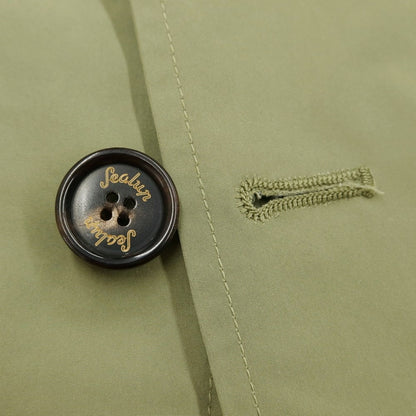 [New Outlet] Sealup Polyester Military Jacket Olive [Size 50] [GRN] [S/S] [Condition Rank N-] [Men&