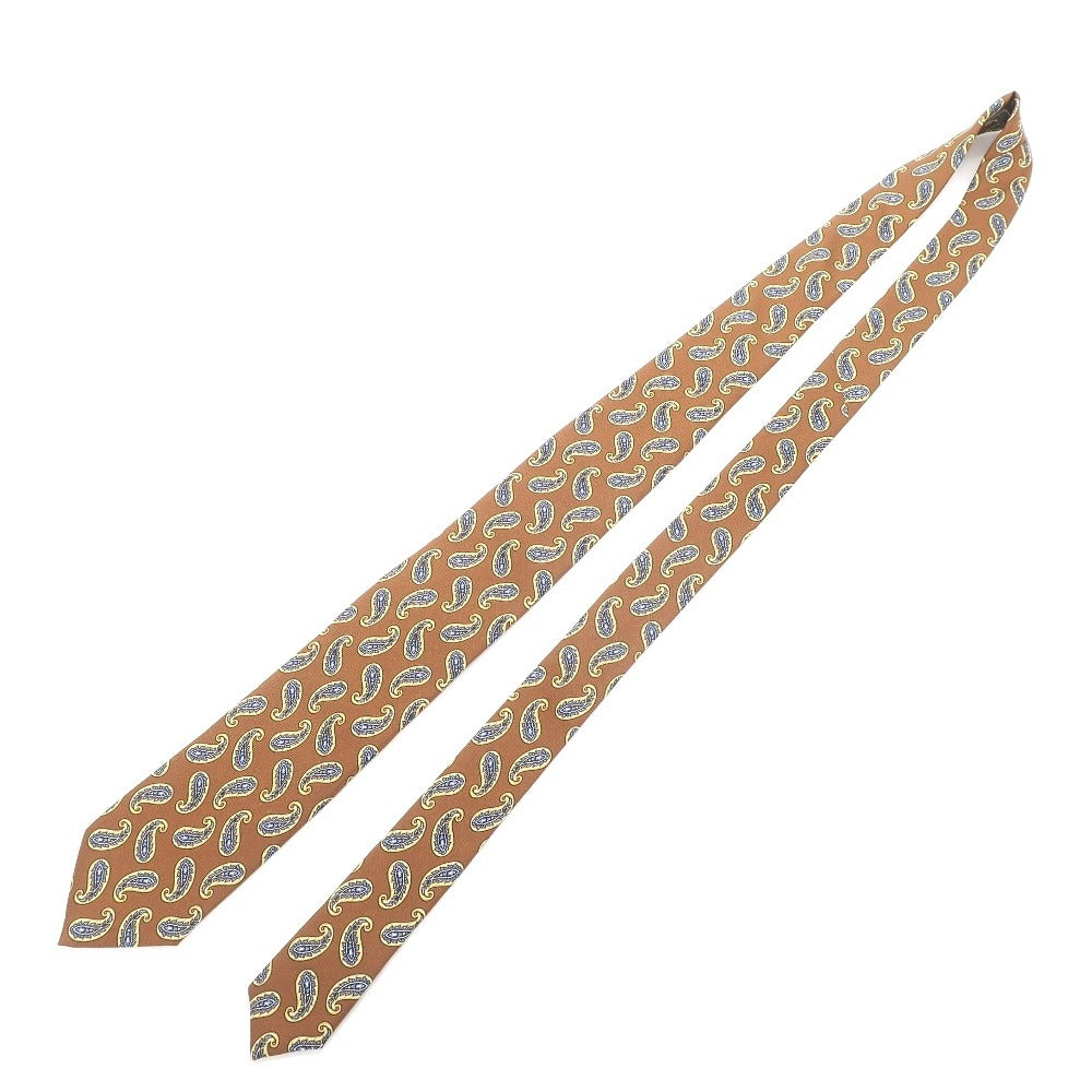 [New] GIERRE Paisley pattern tie
 Light brown [BRW] [S/S/A/W] [Condition rank N] [Men&