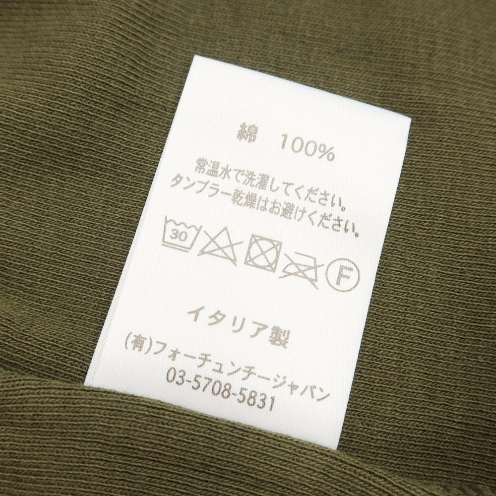 [Used] GICIPI Cotton Crew Neck Knit Olive [Size 3] [GRN] [S/S] [Condition Rank B] ​​[Men&